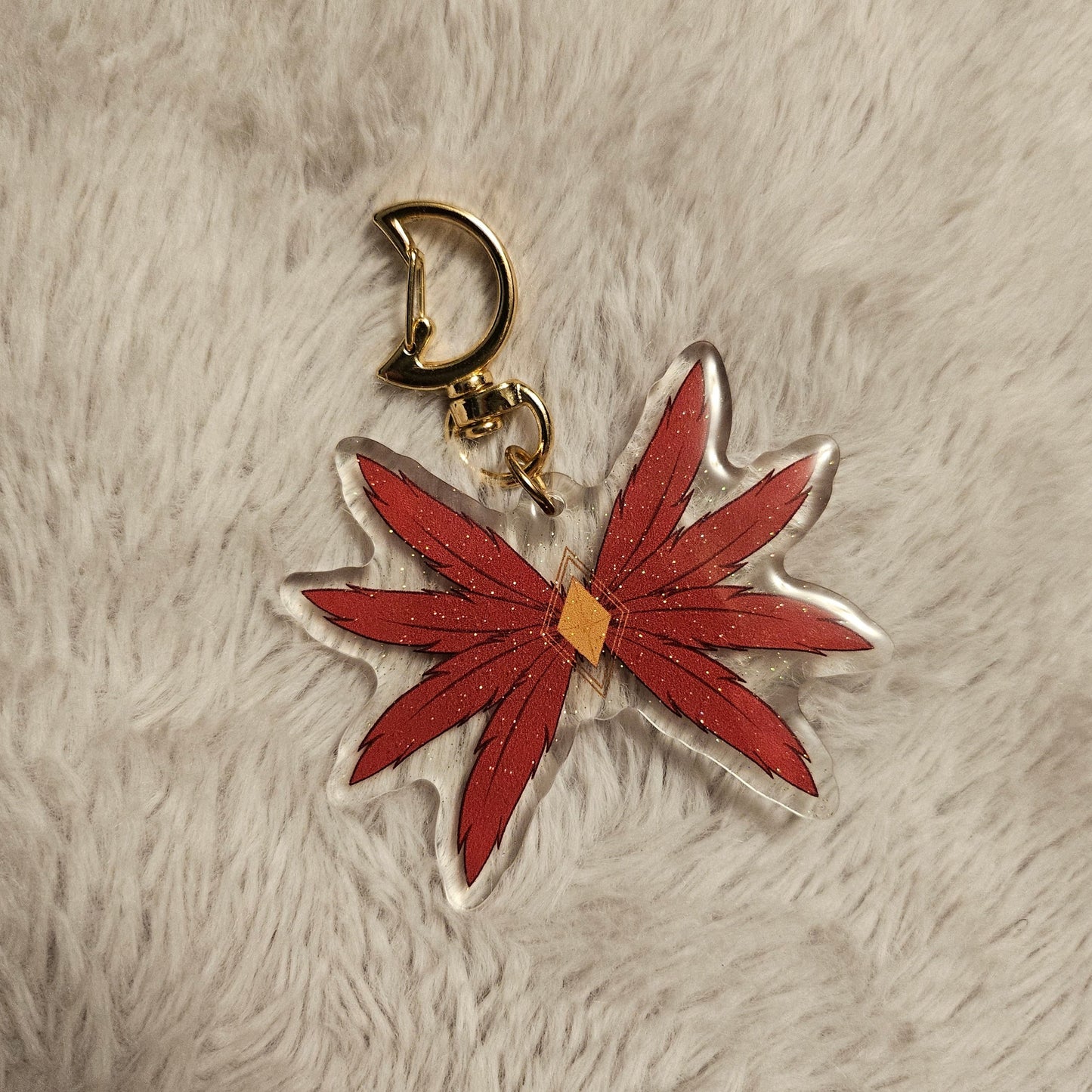 Wings of Freedom - MHA Inspired Glitter Kechain
