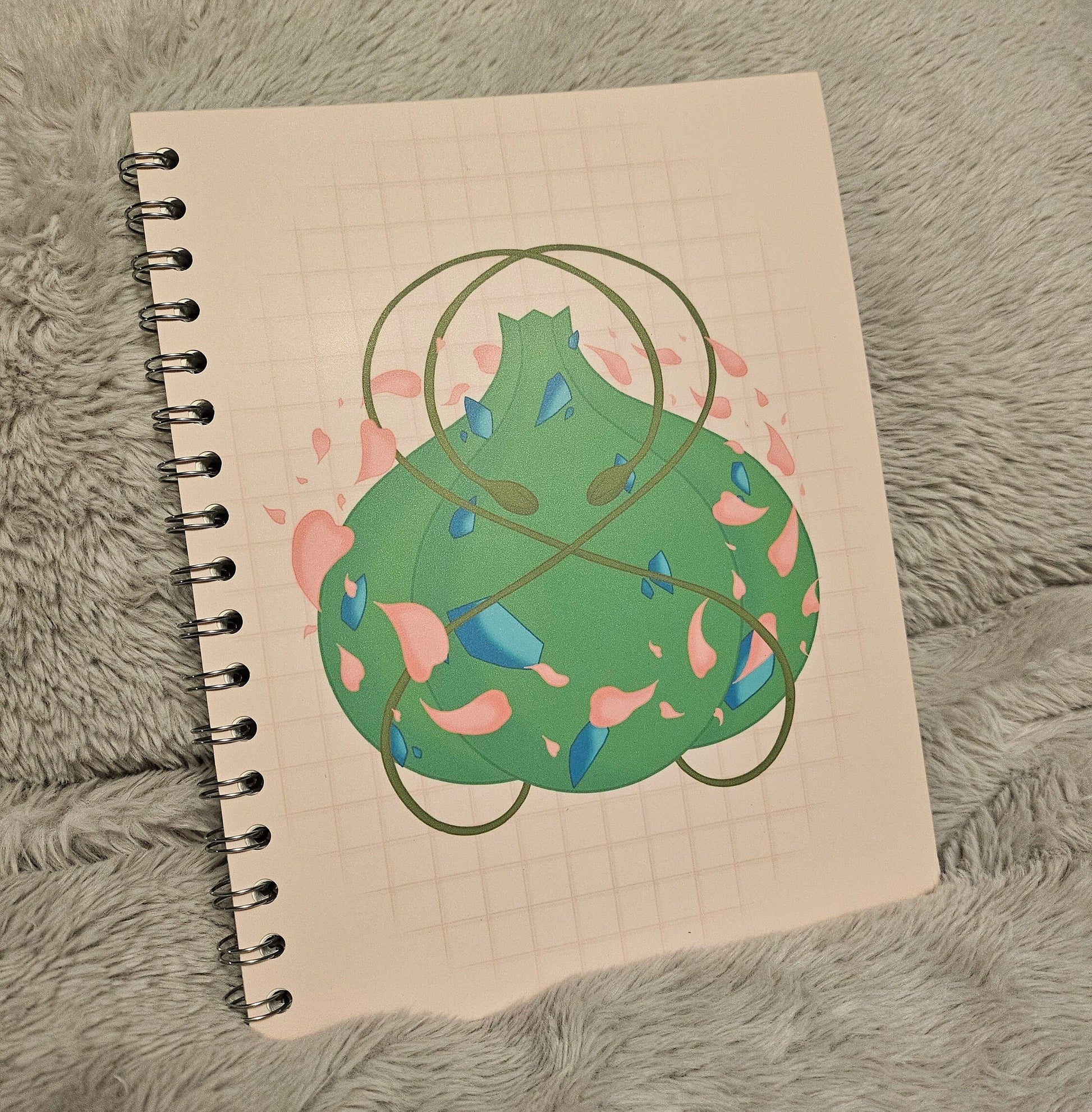 Gen.1 Starter Pokemon Inspired Lined Notebook
