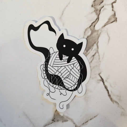 Spirit Kitty Sticker
