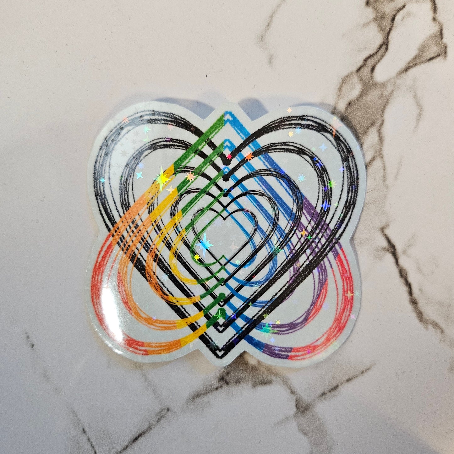 Pride Heart Sticker