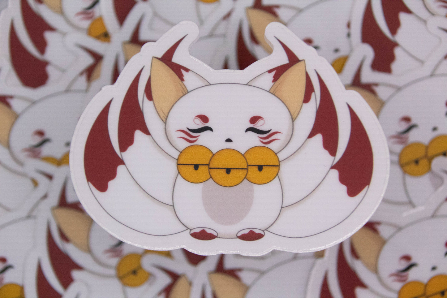 Fox Spirit - Kitsune Sticker | True Form Form | Matte Vinyl Sticker | Yokai Spirit