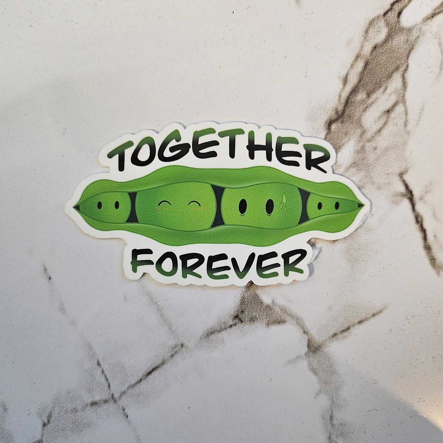 Two Peas of a Pod Sticker